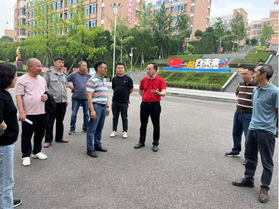 未雨綢繆早當先，防汛備汛不松懈——綿陽南山中學實驗學校全力做好防汛備汛各項工作